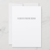 Carte de citation Amour et Amitié (Dos)