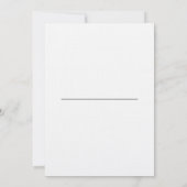 Carte de citation de silence créatif (Dos)