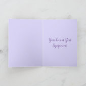 Carte de citation florale Rose rose Votre amour im (Intérieur)