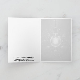 Carte de citation motivationnelle personnalisée
