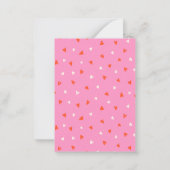 Carte de classe de photo de la Saint-Valentin mign (Dos)