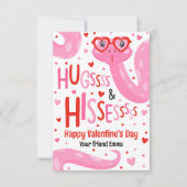 Carte de classe Serpent Valentine (Devant)