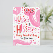 Carte de classe Serpent Valentine (Debout devant)