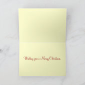 Carte de cloches de Noël (Intérieur)