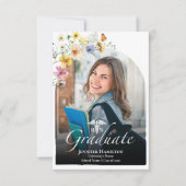 Carte de clôture de la fête de fin d'année de l'éc (Devant)