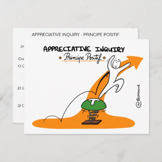 Carte de Coaching "AI - Principe Positif" (Devant / Derrière)