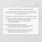 Carte de Coaching "AI - Principe Positif" (Dos)