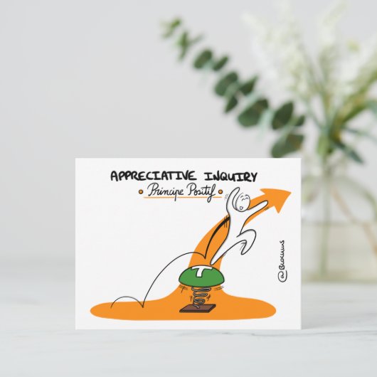 Carte de Coaching "AI - Principe Positif" (Debout devant)