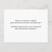 Carte de coaching "Pensées positives" (Dos)