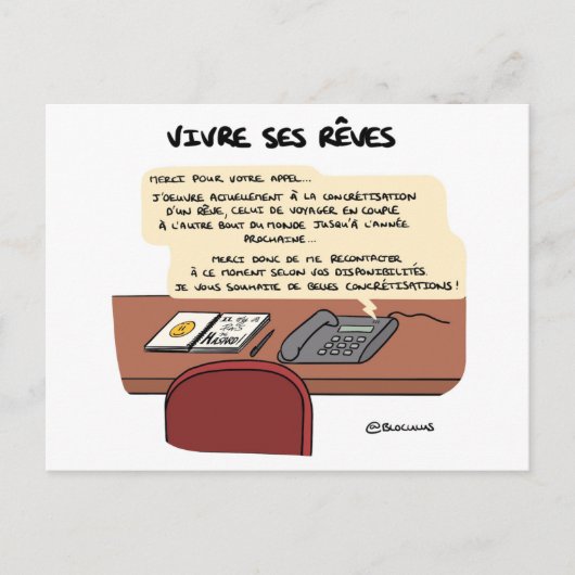 Carte de coaching "Vivre ses rêves" (Devant)