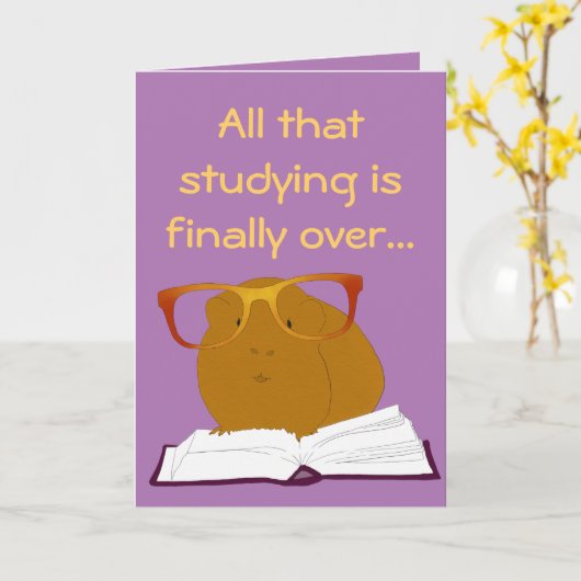 Carte de cobaye (Fleur jaune)