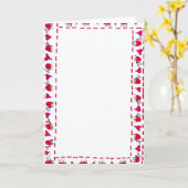 carte de coccinelle (Fleur jaune)