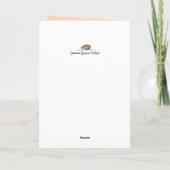 Carte de cocktail de sangria d'été pour acclamatio (Dos)