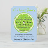 Carte De Cocktail Fiesta Limes Et Seersucker (Debout devant)