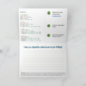 Carte de codage pour enfants (programme JavaScript (Intérieur)