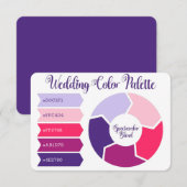 Carte de code hexadécimal de palette de couleurs r (Devant / Derrière)
