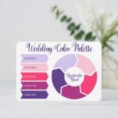 Carte de code hexadécimal de palette de couleurs r (Debout devant)