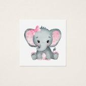 Carte de code QR du Registre des Baby showers d'él (Devant)