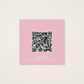 Carte de code QR du Registre des Baby showers d'él (Dos)