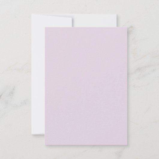 Carte de code QR en ligne RSVP simple violet et ro (Dos)