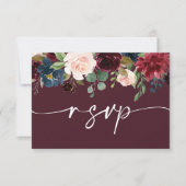 Carte de code RSVP QR pour mariage en Bourgogne (Devant)