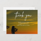 Carte de coeur du Merci de diplôme moderne (Devant / Derrière)