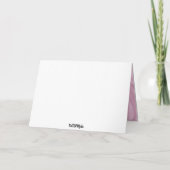 Carte de coeur Saint Valentin (Dos)