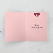 Carte de coeur Valentine (Intérieur)