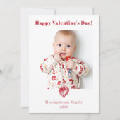 Carte de coeur Vintage pour la Saint-Valentin (Devant)