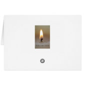 carte de collage de noël-mas en or noir espagnol (Dos Horizontal)