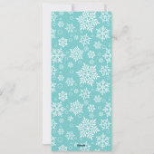 Carte de collage photo de Noël (Dos)