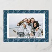 Carte de collage photo de vacances au bord de la m (Verso)