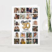 Carte de collage photo pour le 30e anniversaire (Devant)