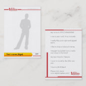 Carte de collection personnalisée #2 de style (Devant / Derrière)