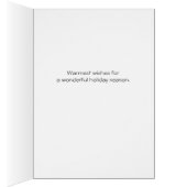 Carte de colombe de vacances paisible (Intérieur (Droit))