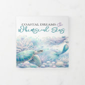 Carte de coloration Mystical Ocean Get Well (Protection)