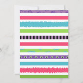 Carte de coloriage pour enfants monstres, cadeau d (Dos)