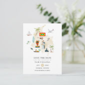 Carte de Columbia Cartagena Destination Wedding (Debout devant)