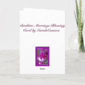 Carte de Columbine Wedding (Dos)