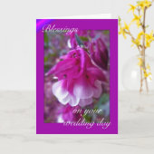 Carte de Columbine Wedding (Fleur jaune)