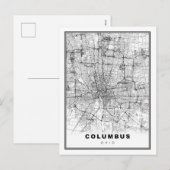 Carte de Columbus (Devant / Derrière)
