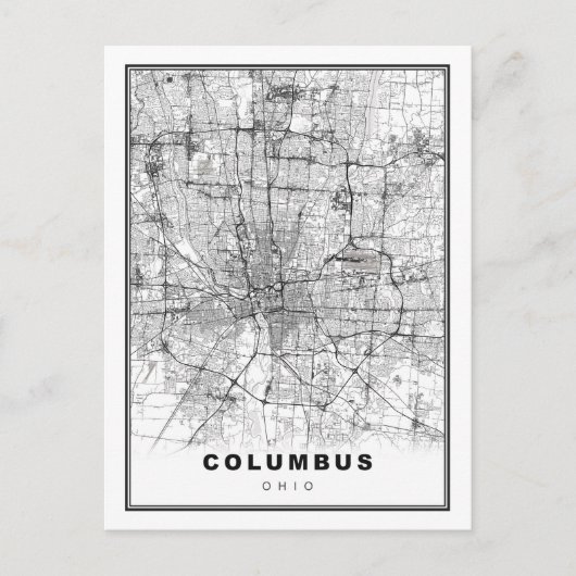 Carte de Columbus (Devant)