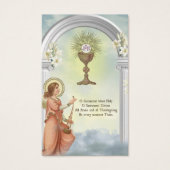 CARTE DE COMMÉMORATION DE LA PREMIÈRE COMMUNION (Devant)