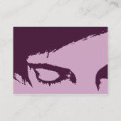 carte de commentaire de style d'émo (Dos)