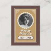 Carte de commerce Ancestor personnalisée, carte de (Devant)