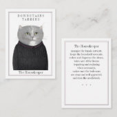 CARTE DE COMMERCE CAT DU MÉNAGE (Devant / Derrière)