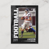 Carte de commerce de football, carte de joueur de  (Devant)