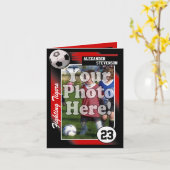 Carte de commerce de football, Couleur et Taille p (Fleur jaune)