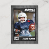 Carte de commerce de football graphique, cadeaux p (Devant)