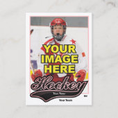 Carte de commerce de hockey Swash - Statistiques p (Devant)